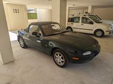 One of few Miata's I saw