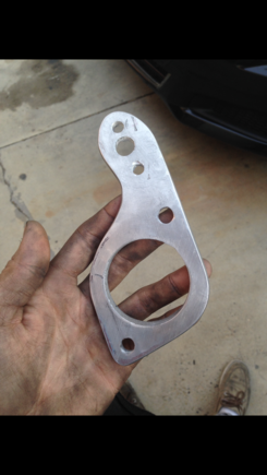  Custom wastegate bracket 