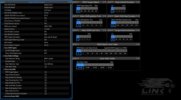 My settings