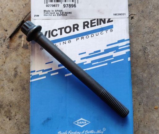 Victor Reinz Head Bolt Set