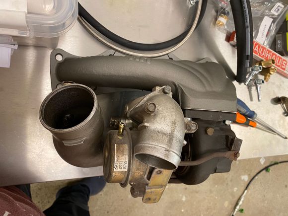 I ended up changing up from this turbo to a bigger 2871 .86 instead.. 