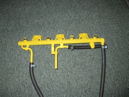 dual feed fuel rail