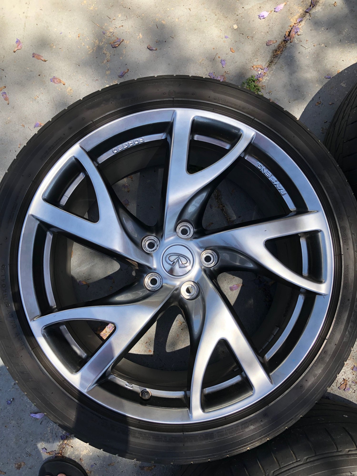 For Sale 370z oem rays wheels MyG37