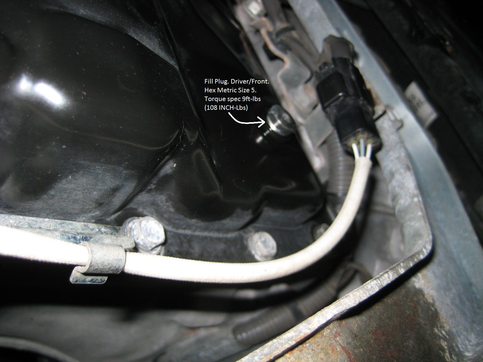 Infiniti G37 Transmission Fluid Change