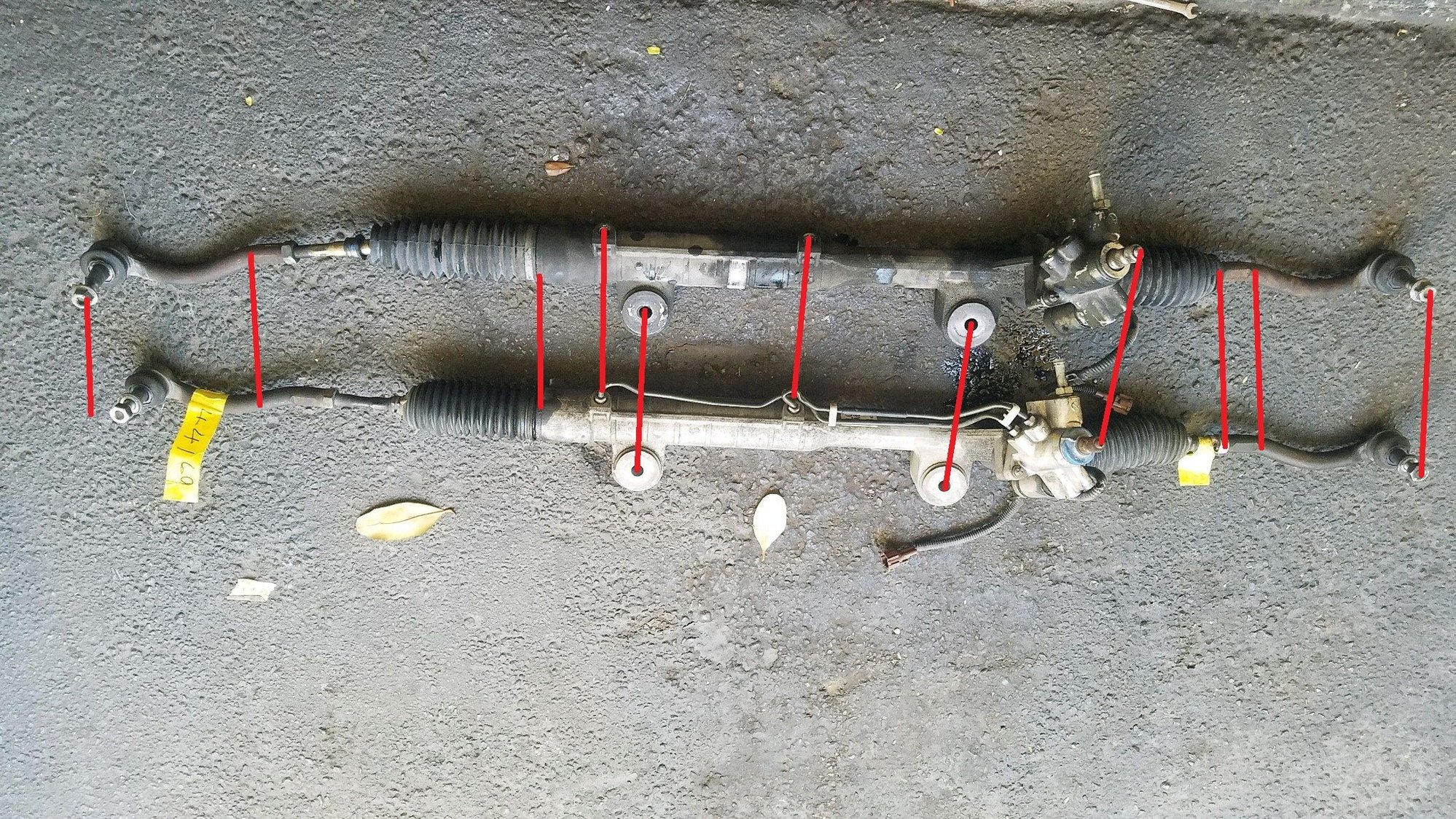 Steering Rack replacement & 4was - MyG37