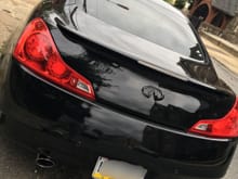 I debadged the "g37s" really debated on it but just went with it lol . Also I'm not sure if you guys have seen "diode dynamics tail as turn " mod I just did it and it's freaking amazing . Tons of YouTube videos so I won't post one of mine but check it out 


Also for some reason my sport doesn't have the front or rear splash guards and the cheapest I found was about 160 shipped and painted but does anyone know where to get them for cheaper?