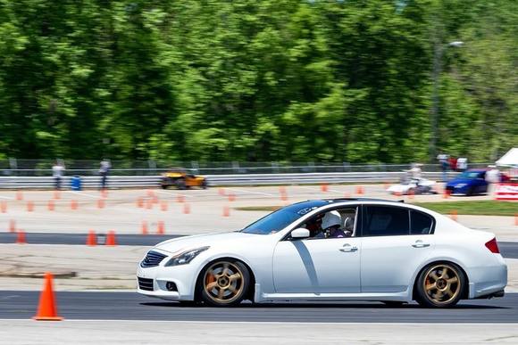 A friend was able to snag an action shot while I was getting my run in.