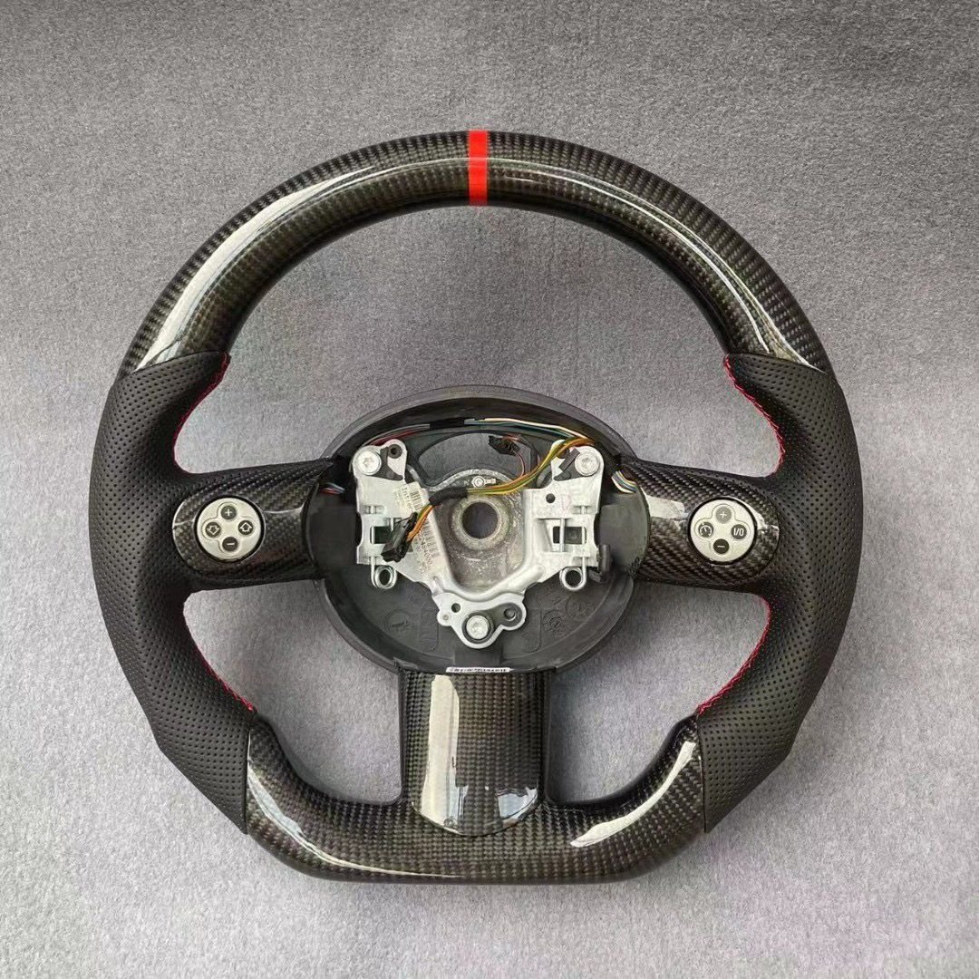 Accessories - R53 Carbon Fiber and Leather steering wheel - NEW - New - 2002 to 2007 Mini R53: "Mk I" Mini Cooper S - Redondo Beach, CA 90277, United States