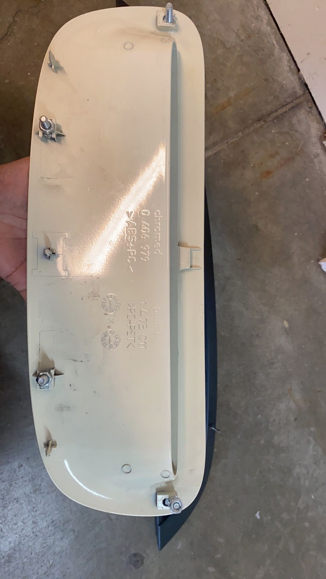 Exterior Body Parts - R53 upper aero grill, chrome side mirror, pepper white hood scoop - Used - 0  All Models - South San Francisco, CA 94080, United States