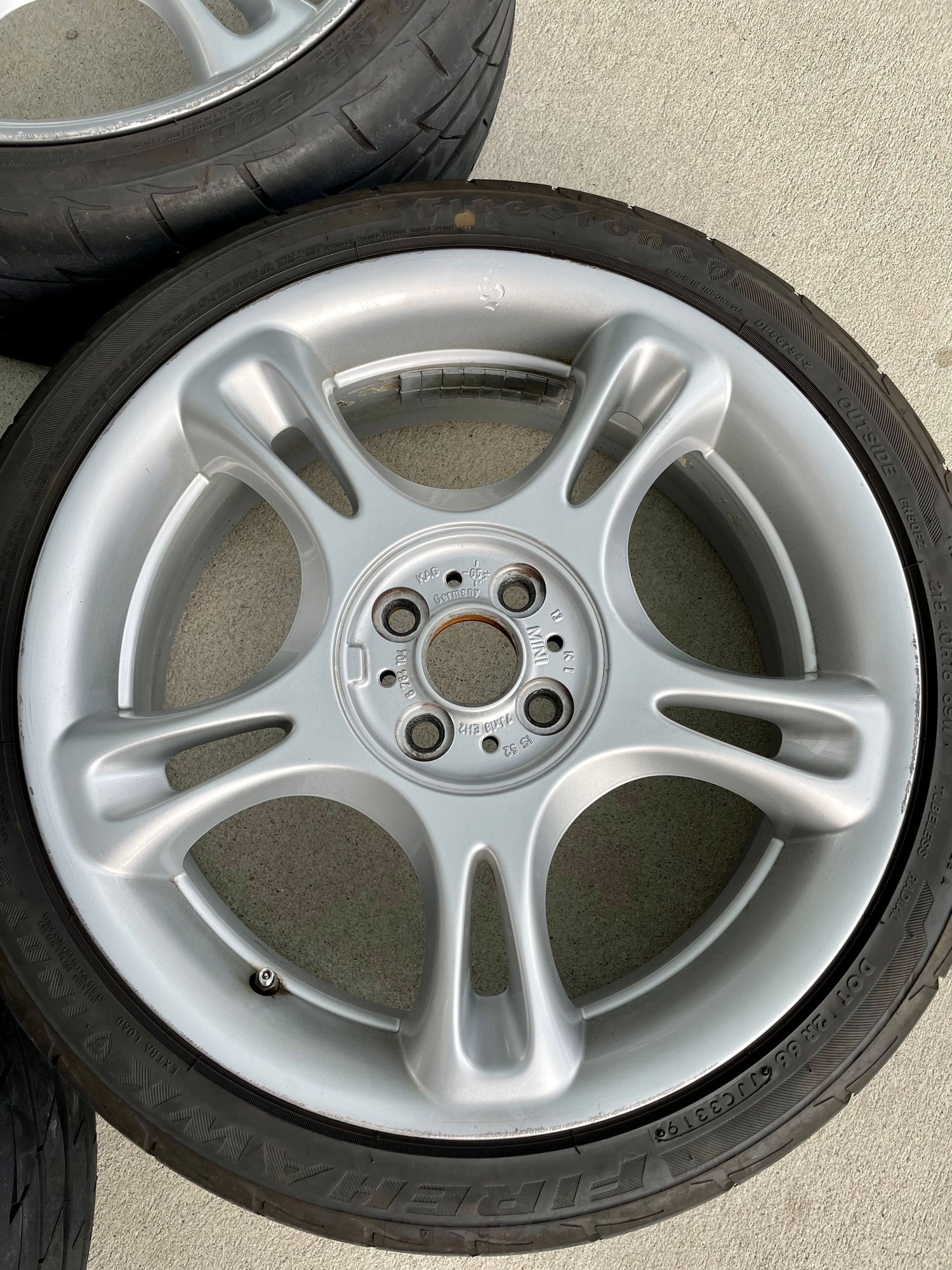 Wheels and Tires/Axles - OEM JCW R95 Wheels 18x7 w/ new tires - Used - 2002 to 2014 Mini All Models - Savannah, GA 31406, United States