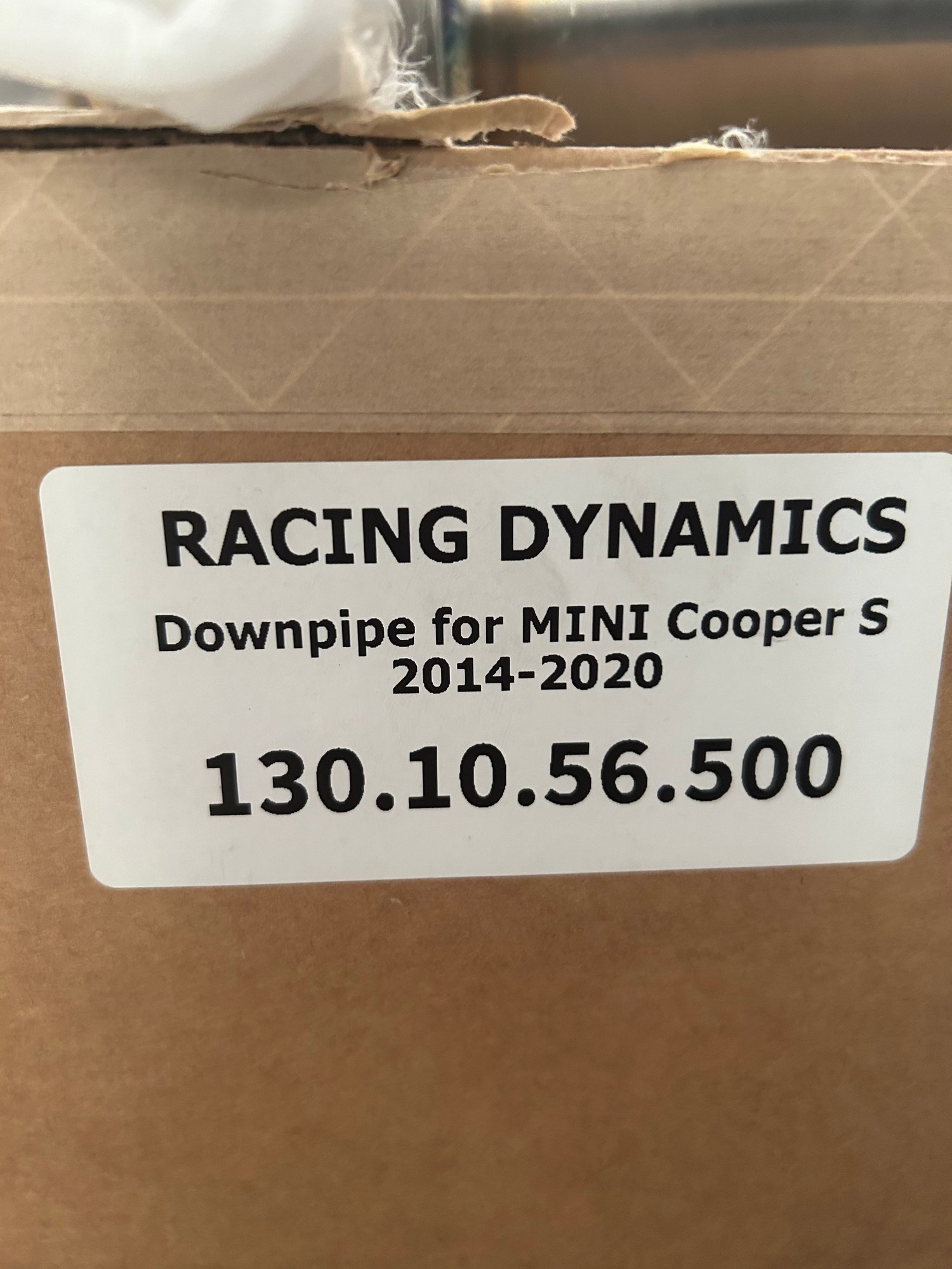 Engine - Exhaust - F56,55,60 Downpipe -Racing Dynamics- - New - 2014 to 2023 Mini Cooper - 2017 to 2023 Mini Cooper Countryman - Lynchburg, VA 24503, United States