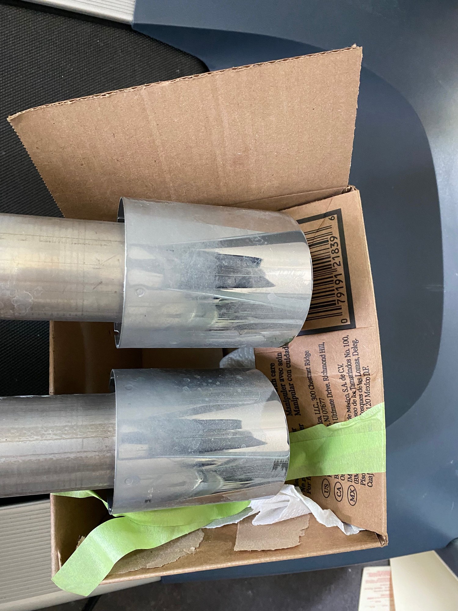 Engine - Exhaust - F56 3rd Gen (2019) JCW Stock Rear Muffler OEM 18308615431 - Used - 2013 to 2022 Mini F56: Mini Hatch/Hardtop - Miami, FL 33131, United States
