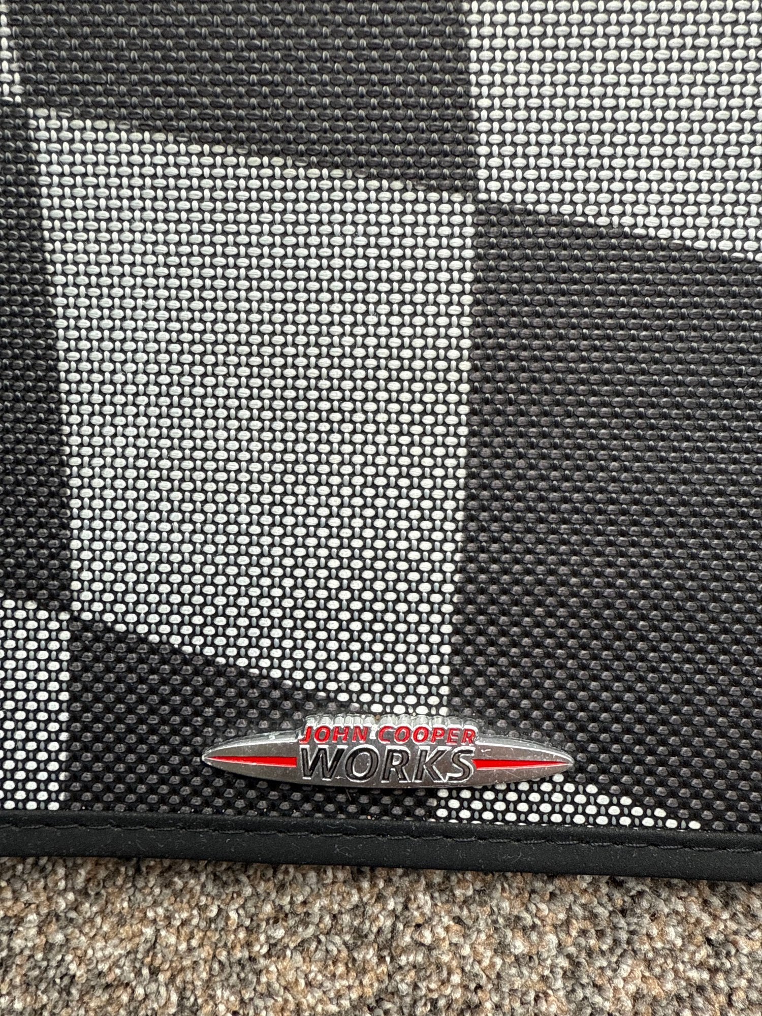Interior/Upholstery - R53 JCW Checkered Floor Mats - Used - 0  All Models - Minneapolis, MN 55414, United States