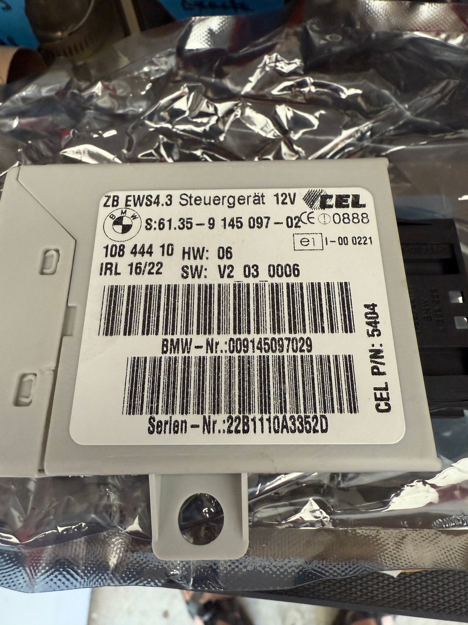 Engine - Electrical - New OEM BMW EWS Module - New - 0  All Models - Durham, NC 27707, United States