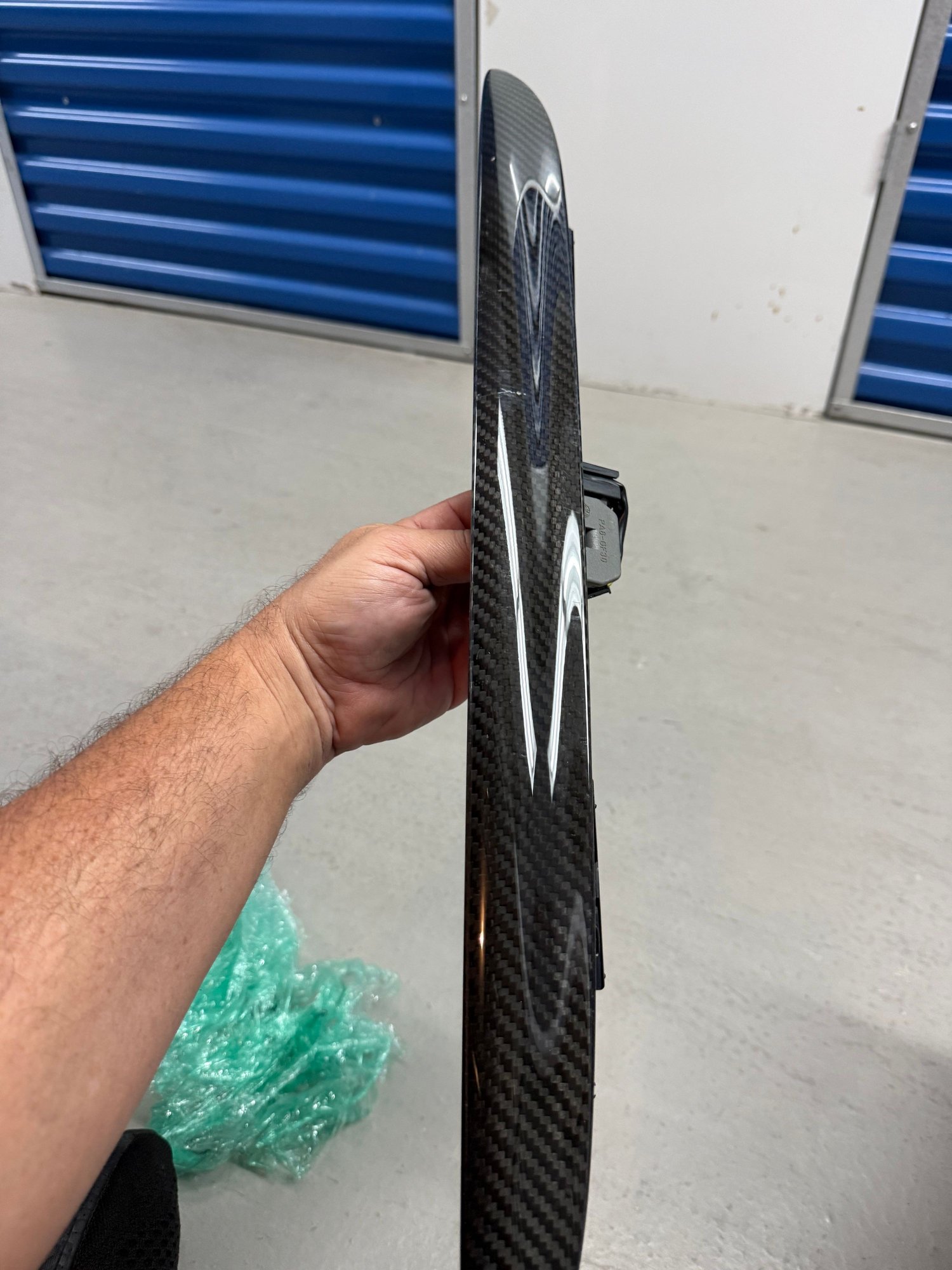 Exterior Body Parts - Carbon fiber boot handle R52/53 - Used - 2002 to 2008 Mini R53: "Mk I" Mini Cooper S - Hollywood, FL 33019, United States