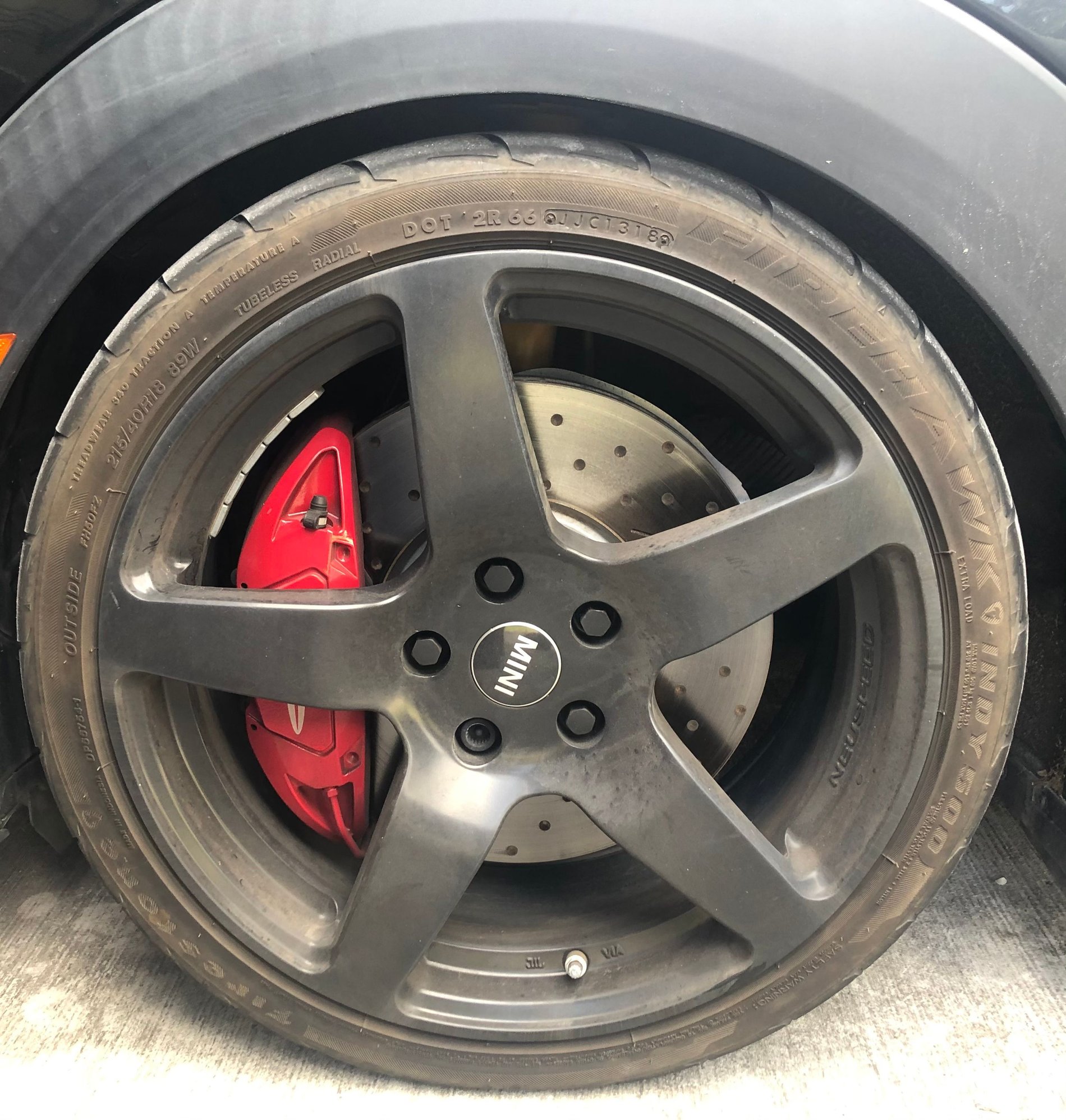 Brakes - **Gauging Interest**F56 JCW Front brakes/NM Wheels - Used - 2014 to 2018 Mini Cooper - Magnolia, TX 77355, United States