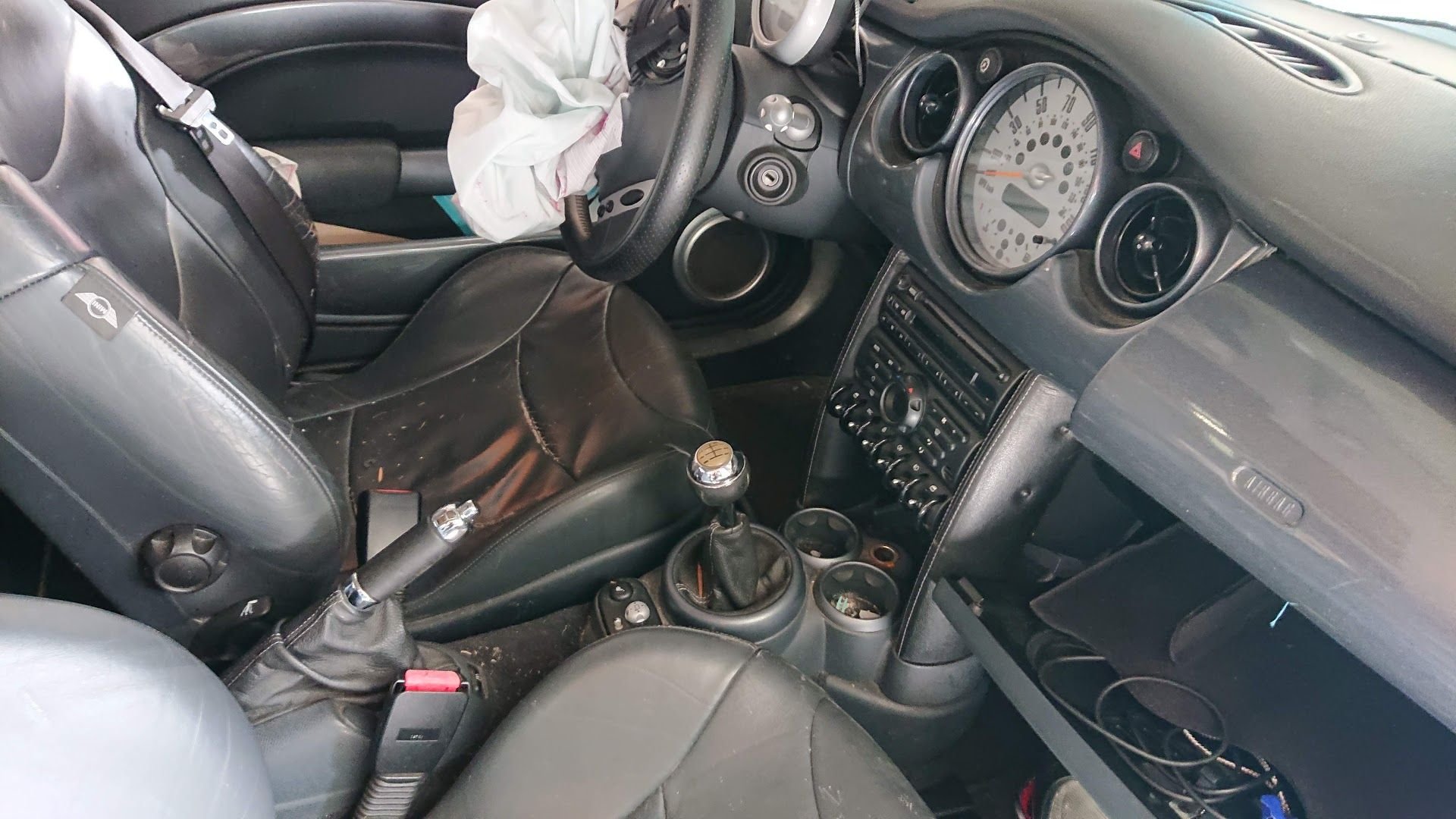 2003 Mini R53: "Mk I" Mini Cooper S - anthracite trim/dash parts - Interior/Upholstery - $1 - Foster City, CA 94404, United States