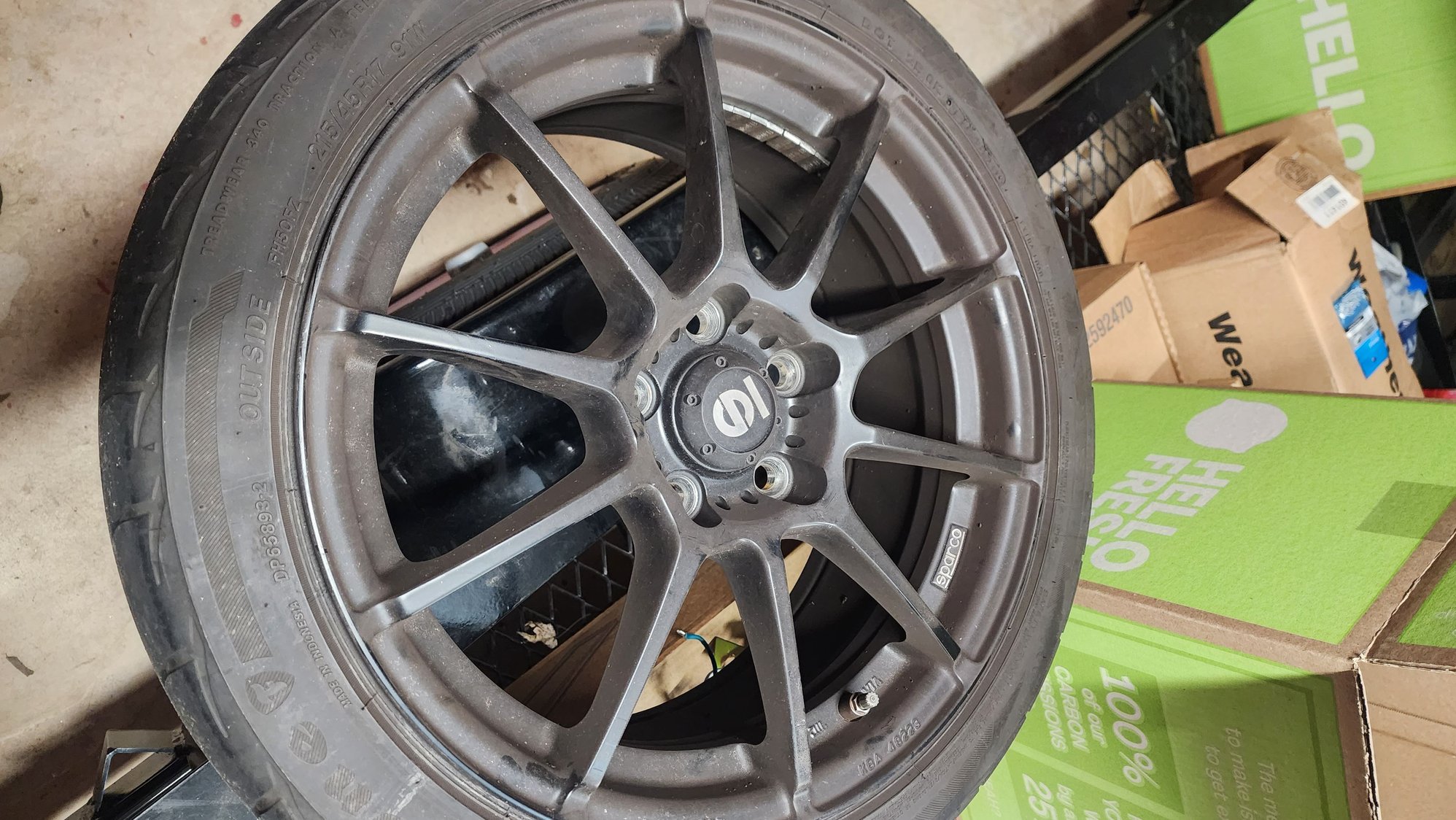 Wheels and Tires/Axles - Sparco Assetto Gara 5x112 - Used - 0  All Models - Mcdonough, GA 30252, United States