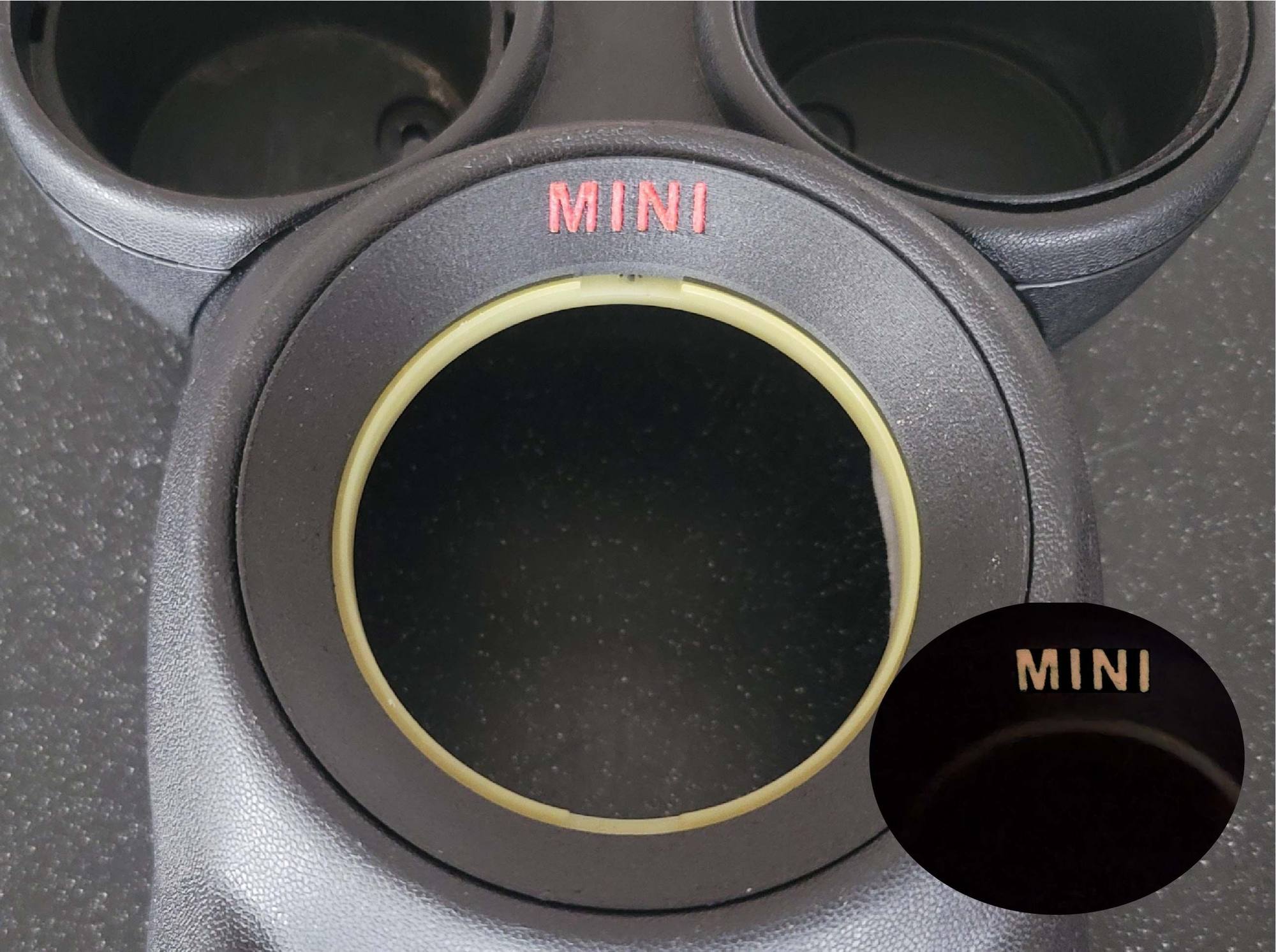 Interior/Upholstery - Gen 2 MINI Shift Boot Trim Ring (3D-Printed) [Ver. 3.0] w Glow Logo - New - All Years  All Models - Holt, MI 48842, United States