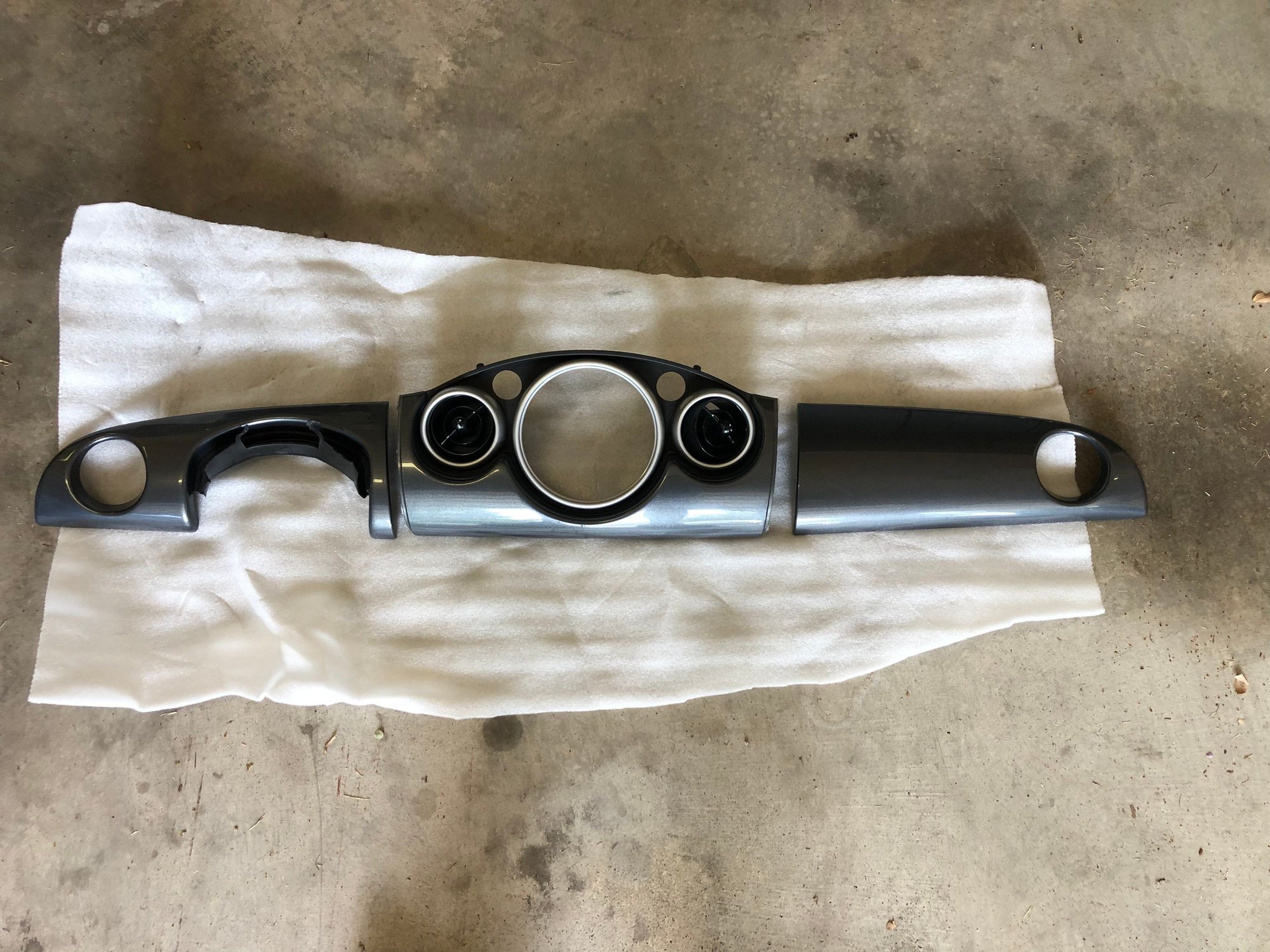 Interior/Upholstery - Mini Cooper 3 Piece Dash Trim Set Anthracite 05-08 R50 R53 R52 269 - Used - 2005 to 2008 Mini Cooper - Austin, TX 78738, United States