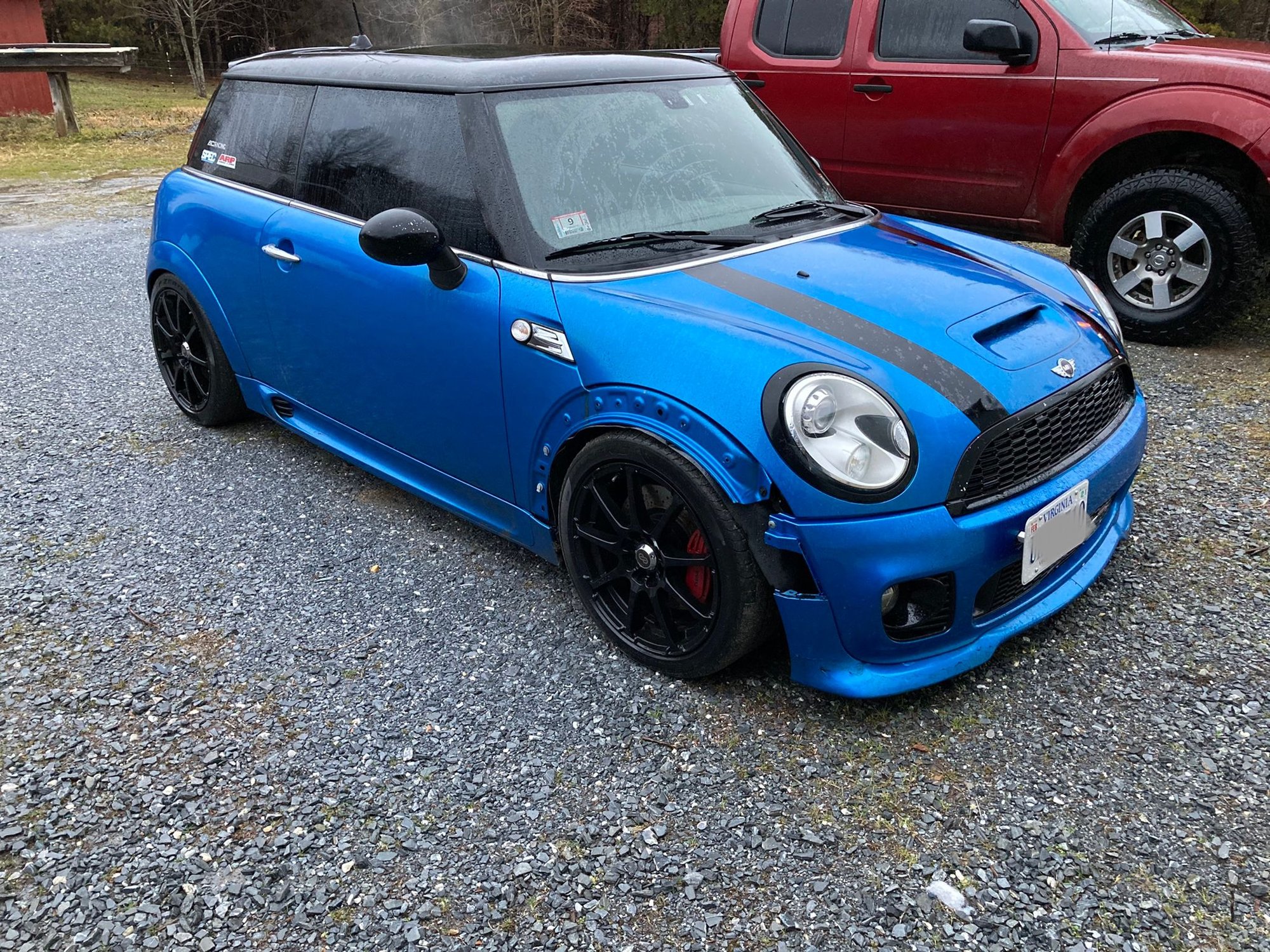 2011 Mini R56: "Mk II" Mini Hatch/Hardtop range - 2011 r56 jcw - Used - VIN WMWSV9C55BTZ96982 - 94,500 Miles - 4 cyl - 2WD - Manual - Hatchback - Blue - Rustburg, VA 24588, United States