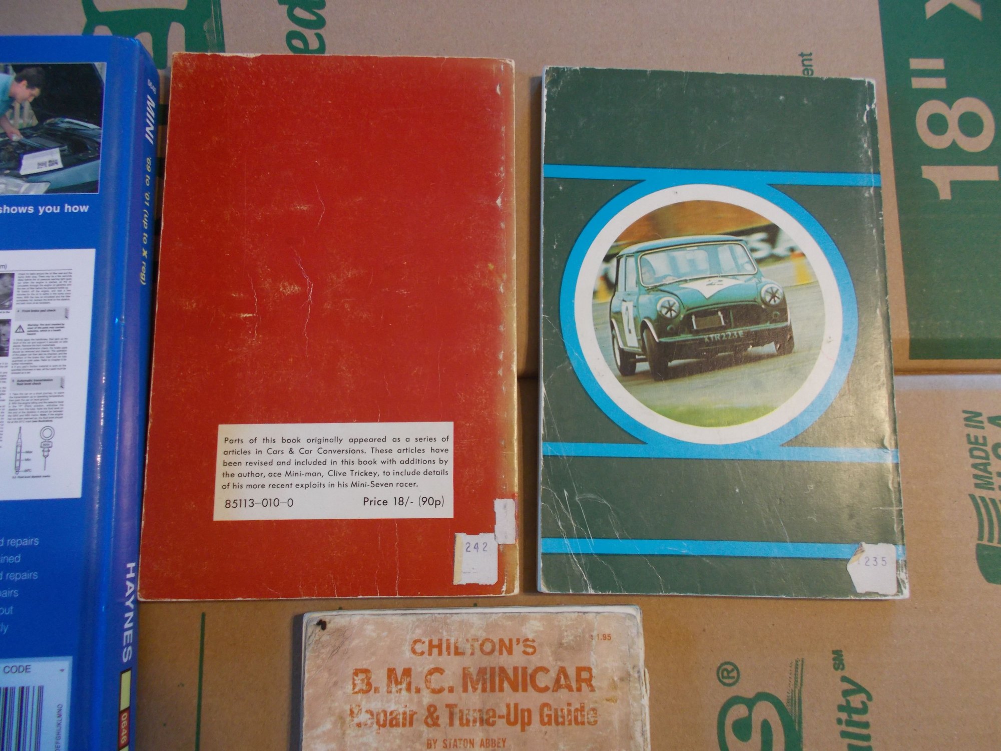 Miscellaneous - Classic Mini Cooper Books. Three from the 1960's. - Used - 1976 to 2001 Mini Cooper - Bryan, OH 43506, United States
