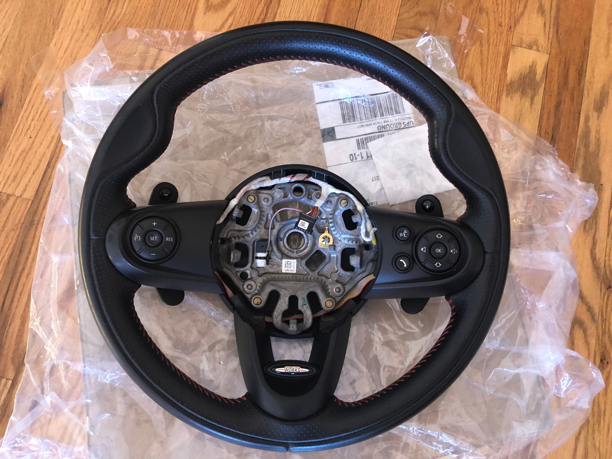 Steering/Suspension - Mini Cooper JCW Steering wheel with paddle shifters - New - 2013 to 2021 Mini F56: Mini Hatch/Hardtop - 2013 to 2021 Mini F55: 5-door Hatch - 2014 to 2021 Mini F54: Mini Clubman - 2014 to 2021 Mini Convertible - 2015 to 2021 Mini F60: Countryman - 2013 to 2022 Mini All Models - Brooklyn, NY 11217, United States