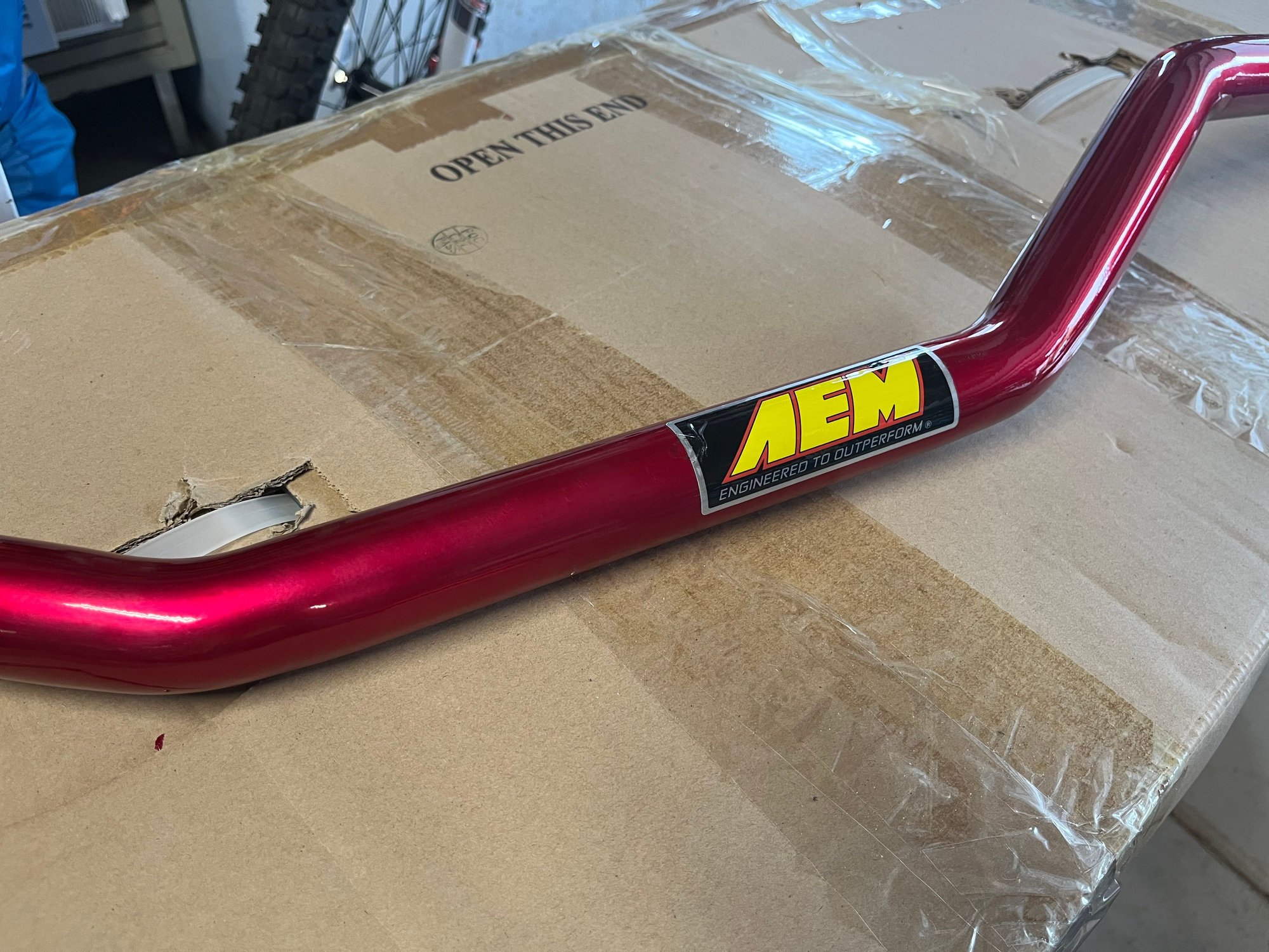 Steering/Suspension - AEM Strut Bar For Gen2 MINI (Red) - Used - 2007 to 2013 Mini R56: "Mk II" Mini Hatch/Hardtop range - 2012 Mini R55: "Mk II" Mini Clubman - Charleston, SC 29414, United States