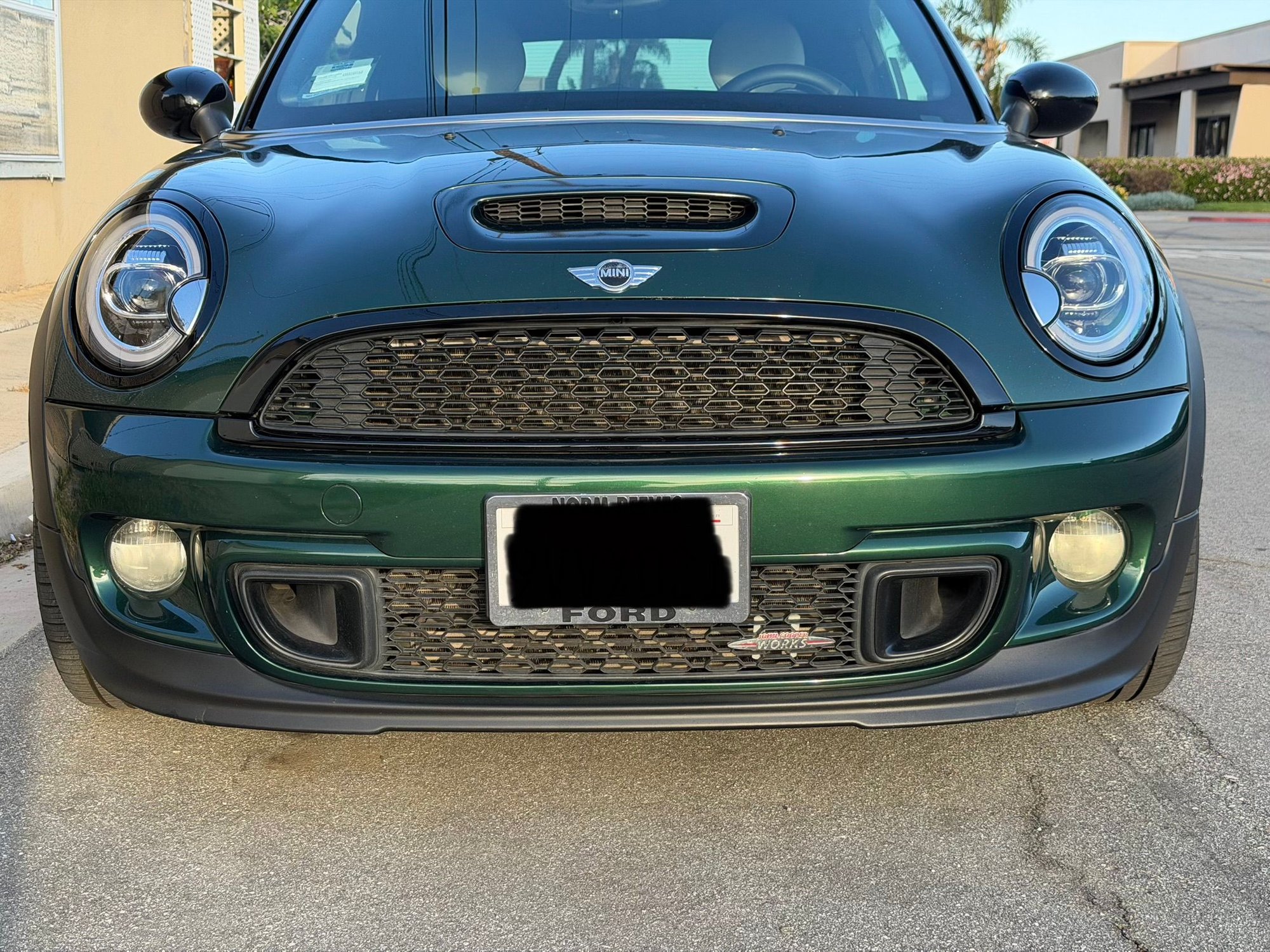Exterior Body Parts - Wanted! British Racing Green Metallic B22 Front Hood, Spoiler, &... - Used - 2012 to 2015 Mini R58: Coupe - Costa Mesa, CA 92627, United States