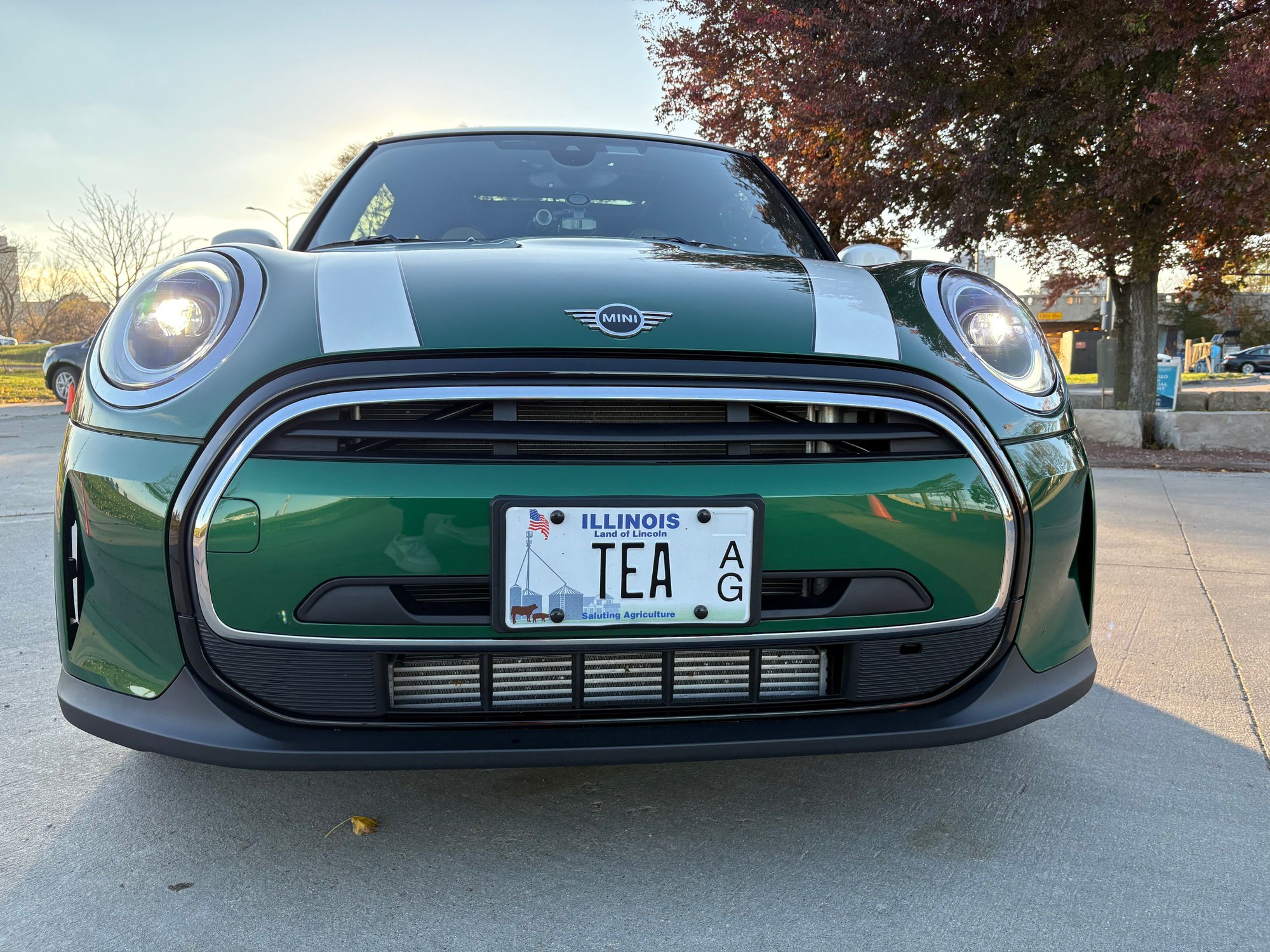 2024 Mini F56: Mini Hatch/Hardtop - 2024 Mini Cooper Hardtop 3-door 6spd - Green on Tan with Low Miles! - Used - VIN WMW33DH08R2U53099 - 12,900 Miles - 3 cyl - 2WD - Manual - Hatchback - Other - Madison, WI 53705, United States