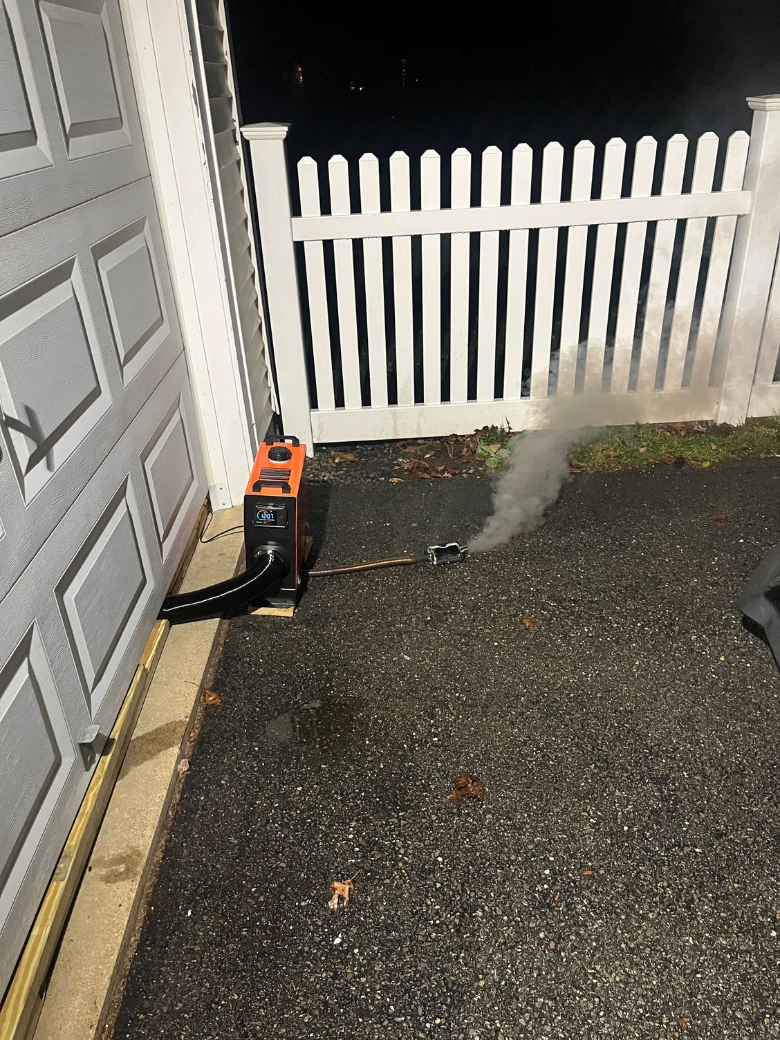 My Chinese diesel heater to take the chill out of the garage