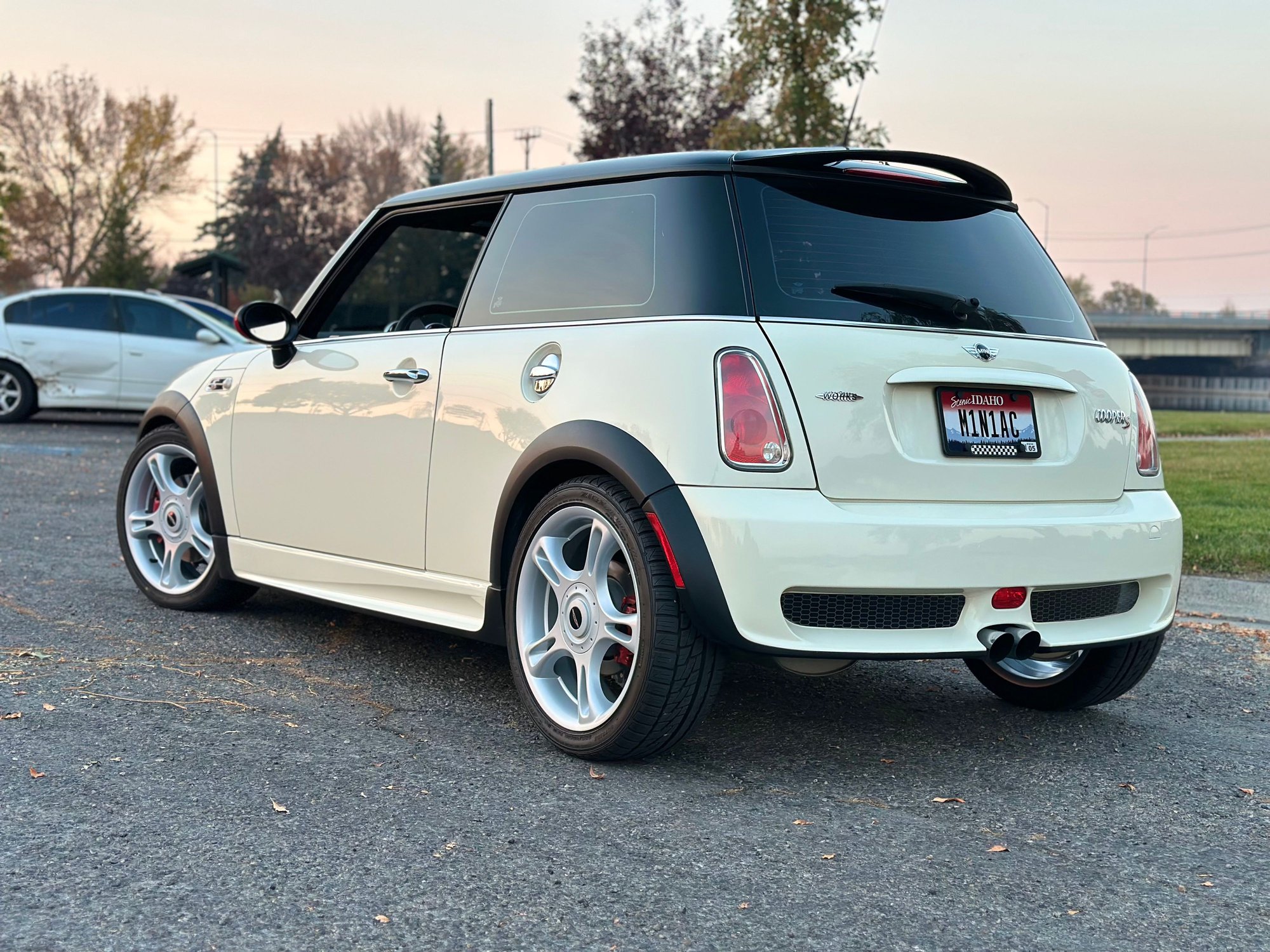 2006 Mini R53: "Mk I" Mini Cooper S - 2006 Mini Cooper Factory JCW - Used - VIN WMWRE33506TL20926 - 106,000 Miles - 4 cyl - 2WD - Manual - Coupe - White - Idaho Falls, ID 83402, United States