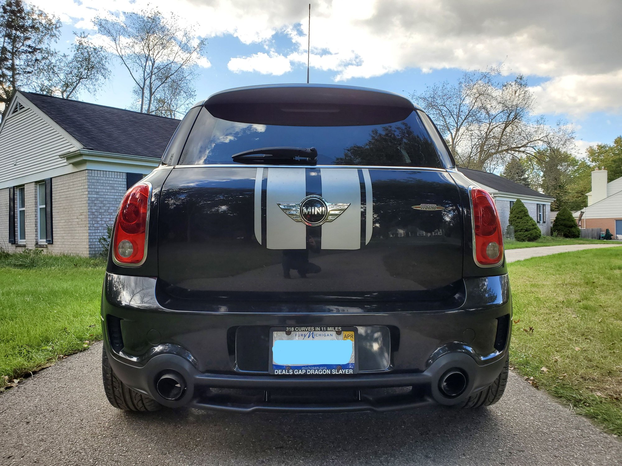 2013 Mini R60: Countryman - 2013 Countryman JCW ALL4 - 6MT - $14,000 - Used - VIN WMWXD1C55DWM28744 - 82,700 Miles - 4 cyl - 4WD - Manual - Wagon - Black - Ann Arbor, MI 48103, United States