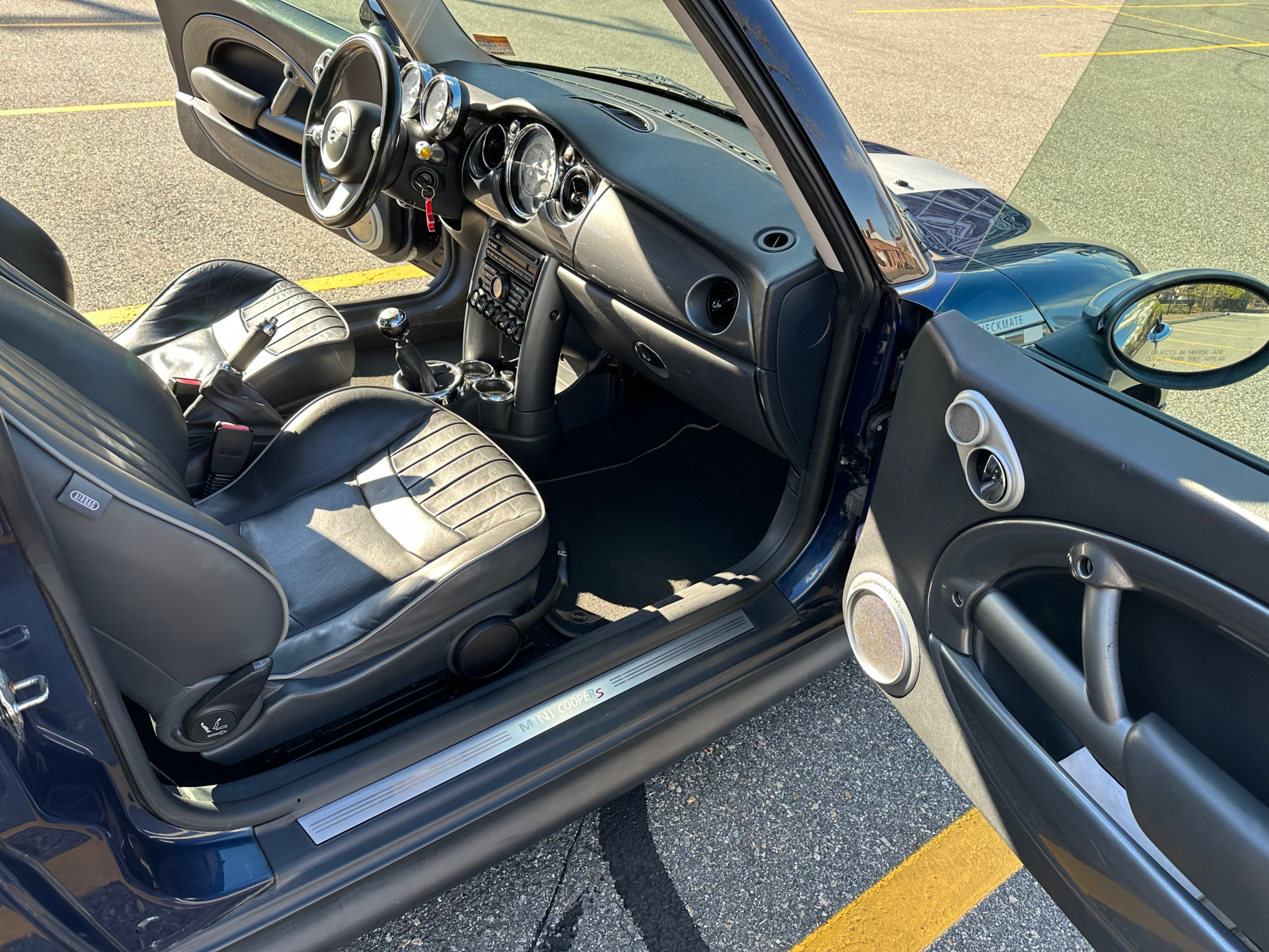 2006 Mini R53: "Mk I" Mini Cooper S - 2006 Mini Cooper S Checkmate Edition with Premium, Chrono Packages, 6-spd & LSD - Used - VIN WMWRE335X6TL17581 - 156,668 Miles - 4 cyl - 2WD - Manual - Hatchback - Blue - Cambridge, MA 02139, United States