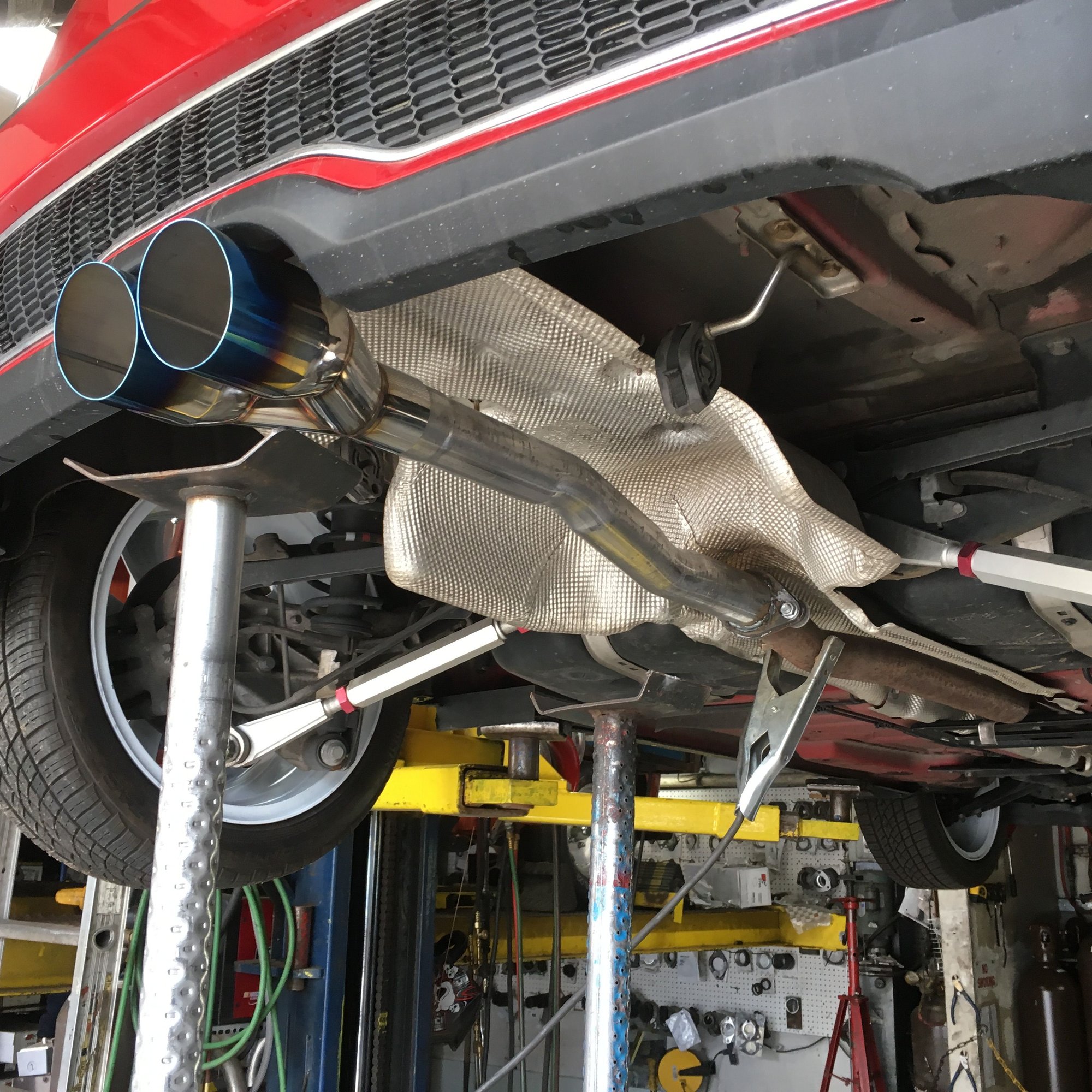 Drivetrain This is an N14 MCS with a true "Muffler Delete" North