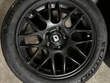 #02 - Wheel and Tire - Drag 17x7.5 et42 PDC 5x120 - w/ TPMS installed - Michelin Pilot Sport 4S - 225/55 ZR17 - Summer Tires