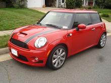 Red Mini Front Left Side