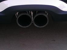 The new style NM EXHAUST tips