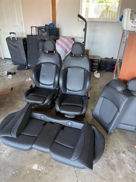 Interior/Upholstery - Clubman JCW heated leather seats - Used - 2020 Mini F54: Mini Clubman - Roseville, CA 95747, United States