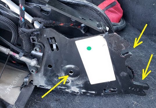 This is installed between the inner and outer body panels.  This view is of the "out" facing side.