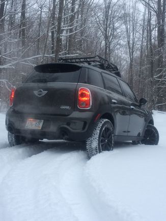 Roof cage on mine! Makes is look bigger! Also what is the tallest tire I can fit with my 2" lift and 16" rims?