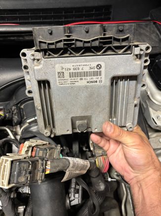 I took out the DME just to get a look at it. 