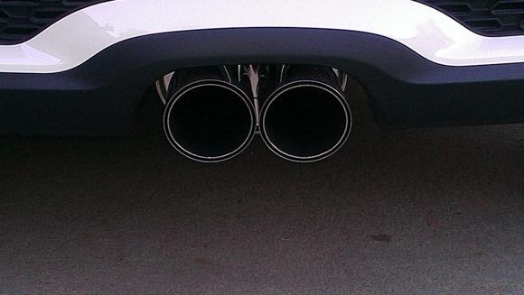 The new style NM EXHAUST tips