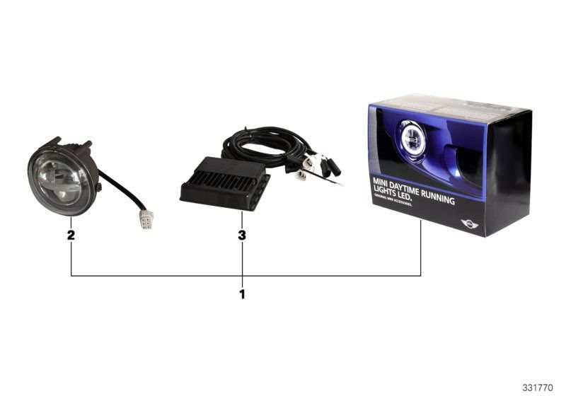 Lights - Mini Daytime Running Lights - New or Used - 2012 to 2015 Mini R59: Roadster - Fresno, CA 93727, United States
