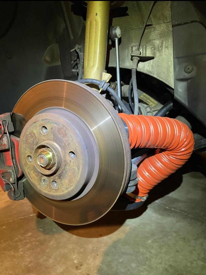 R50/R53 Brake Duct setup North American Motoring