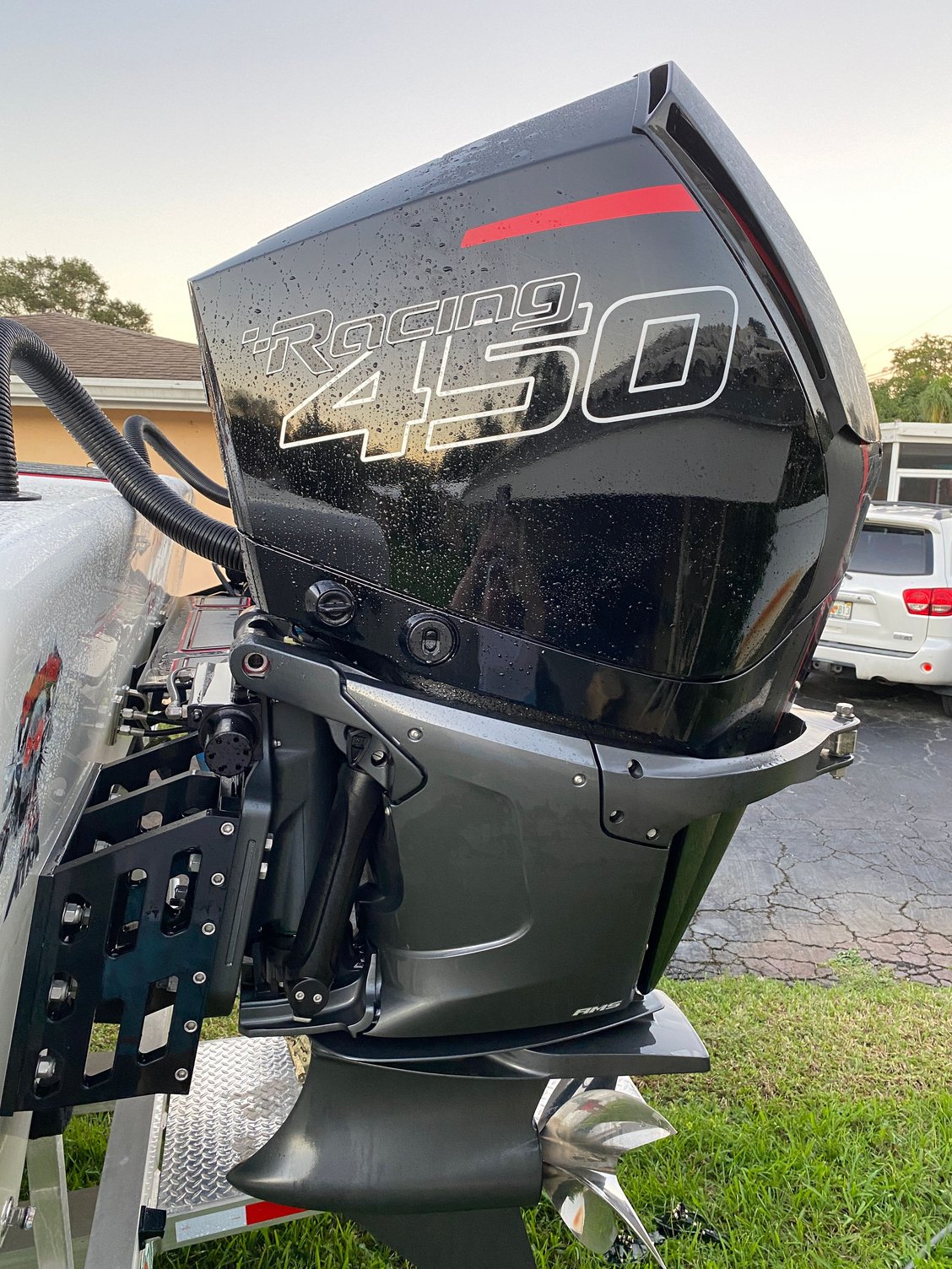 Above Water Exhaust on Mercury V8 Outboards