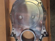 Bbc aluminum timing cover for cam button also have cam button for it new $50.00