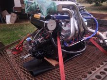 Torque peaks at 4800rpm 6000 WOT at 604ci, working on a new pair ith smaller cubes capable of 6800rpm. Daytona crash boxes.