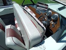 Upholstery packed up and i'll cover it to keep dry.