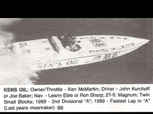 Lifted this pic from an old H2Oboater post
....H2O, is this boat still in good shape?
I’m guessing hull hasn’t been used since the early 90s?